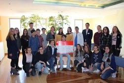 Langener Gymnasiasten sammeln für Krebsstation