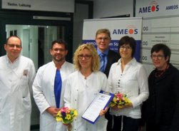 Urkunde für Krankenhaushygiene verliehen