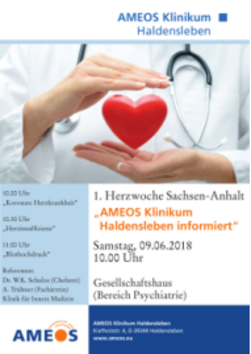 1. Herzwoche Sachsen-Anhalt - Das AMEOS Klinikum Haldensleben informiert