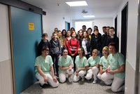 Jugendliche schauten hinter die Kulissen des Klinikums
