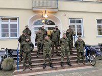 Bundeswehrsoldaten unterstützen im Klinikalltag