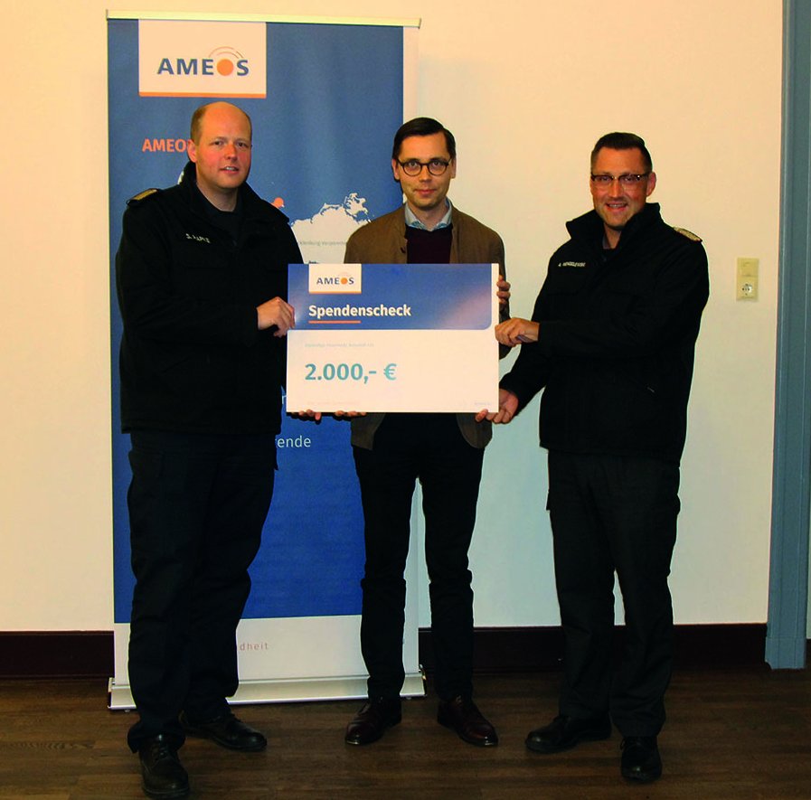 AMEOS spendet für die Weihnachtsfeier AMEOS Klinikum Oldenburg