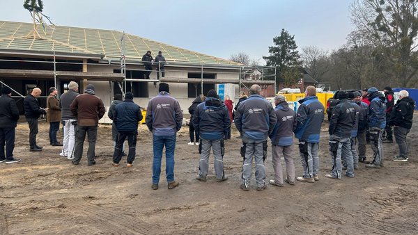 4. Richtfest am "Ersatzbau Tannenhof"