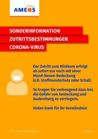 Kein Zutritt ohne Mund-Nasen-Bedeckung