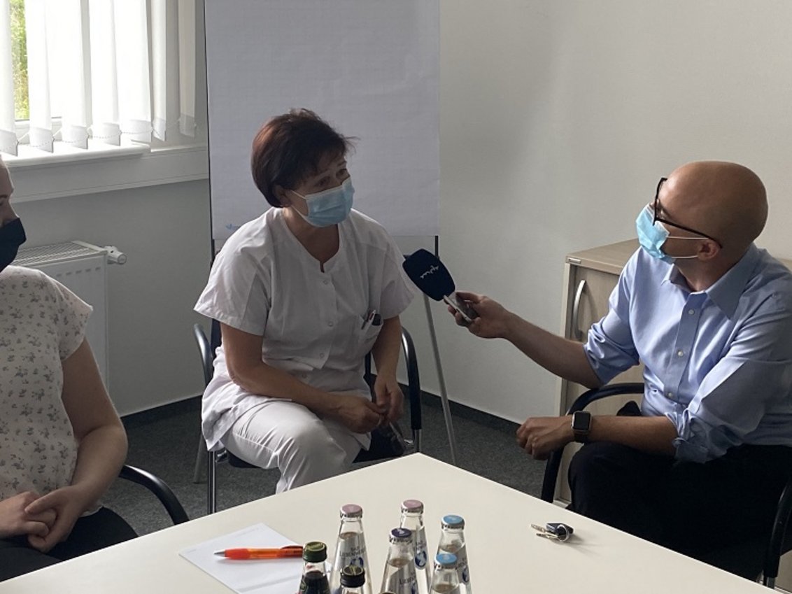 MDR Radio Sachsen-Anhalt zum Gespräch im AMEOS Institut Ost