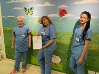 AMEOS Kinderklinik präsentiert Zertifikat: „Ausgezeichnet. FÜR KINDER 2020-2021“