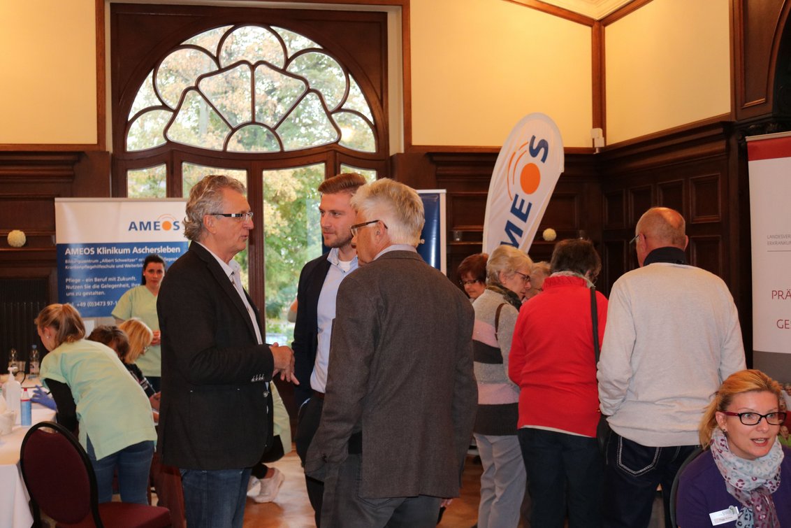 Herztag Aschersleben Jahresrückblick: Kooperation zwischen AMEOS und dem Landesverband für Prävention und Rehabilitation von Herz-Kreislauferkrankungen