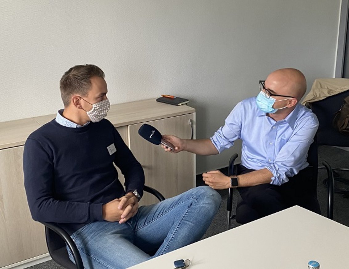 MDR Radio Sachsen-Anhalt zum Gespräch im AMEOS Institut Ost